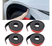 ONEMAJI 4Stück Kotflügelverbreiterungen für Vauxhall Corsa D 2007-2014,Selbstklebend Radlauf Schutzleisten Verbreiterung Kotflügel Radlaufverkleidungen(150×4.5cm