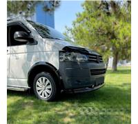 Oneway Satz Radlaufleisten kompatibel mit Volkswagen Transporter T5/T5.1 2003-2015 (Langer Radstand) - Schwarz glänzend