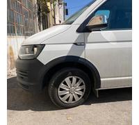 Oneway Satz Radlaufleisten kompatibel mit Volkswagen Transporter T6 2015-2019 (Langer Radstand) - Mattschwarz