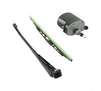 Oniissy 12 V Scheibenwischermotor mit 300 mm Wischerblatt, verstellbar, 45-120 Grad Sweep, kompatibel mit Traktor, Angeln, Boot, Wohnwagen, ATV, UTV, RV (Motor + Wischer)