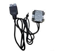 Oniissy DC-DC-Boost-Konverter, 12 V, 24 V auf 30 V, 3,5 A, Netzteil, 100 W, IP68 wasserdicht, DC-Boost-Adapter, IP68, wasserdicht, für Starlink Wohnmobil, Yacht-Solarmodul-System (300 cm)