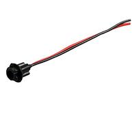 ONPIRA 4 Stück T10 W5W Standlicht Parklicht Gummi Fassung Sockel Socket Für 14-16mm Bohrung LED geeignet