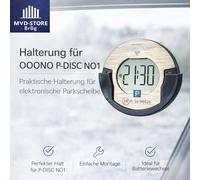 Ooono Halterung für OOONO P-DISC NO1- Parkscheibe Halter - Made in Germany