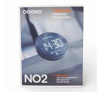 OOONO® P-Disc N°2 dark - Elektronische Parkscheibe mit Zulassung fürs Auto-vollautomatische Parkuhr