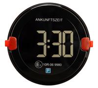 OOONO® P-Disc N°2 dark - Elektronische Parkscheibe mit Zulassung fürs Auto-vollautomatische Parkuhr