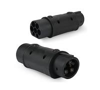 Opaltool EV Ladekabel Autoladegerät Adapter Typ 2 auf Typ 1, IEC 62196(Mennekes) auf SAE J1772 Autoladegerät Konverter Elektrofahrzeuge Ladeadapter