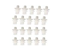 Opatiny Hintere Stoßstange Kotflügel Radlauf-Clips für Smart Fortwo 450 451 Cabrio Coupe 1999-2007, 20 Stück, Kunststoff, direkte Ersatzteile kompatibel mit A0001781V00