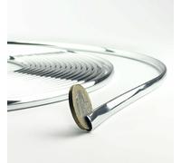 Opel Commodore Kantenschutz Chrom mit Kleber Auto Türkantenschoner 2Stk x 100Cm