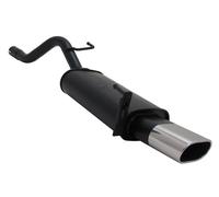 NOVUS Sportauspuff Endschalldämpfer 135x75mm passend für OPEL CORSA D