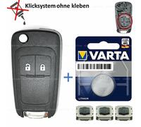 Opel Corsa E Zafira C Astra J Meriva B Klapp Funk Schlüssel Ersatz Gehäuse set