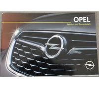 Opel Garantie- Wartungs.- Serviceheft "OHNE Einträge - Leer" Stand: Jan. 2019