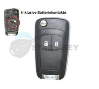 Opel Klapp Schlüssel Gehäuse Astra J Corsa E Ampera Adam Insignia Mokka Meriva B