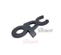 opel OPC Logo 8.3cm x 3.4cm Aufkleber Emblem Schriftzug Schwarz Matt sticker