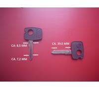 OPEL SCHLÜSSELROHLING JMA ROHLING - MANTA KADETT ASTRA ASCONA ERSATZSCHLÜSSEL