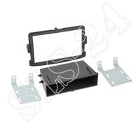 Opel Vivaro (X82) ab08/2014 Doppel 2-DIN Radio Blende KFZ Radioblende+Ablagefach