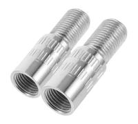 Operitacx 2 Stück Motorrad Reifenkappenverlängerung aus Metall 25mm Flexible Reifenventilverlängerung Praktischer Ventilkappenadapter für Auto und Fahrrad Einfache Montage