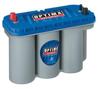 Optima Blue Top BT DC - 5.5, 12V 75Ah, AGM Zyklenfest, Spiralcell Technologie