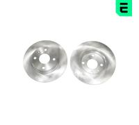 OPTIMAL 2x Bremsscheibe hinten Ø240 mm für Opel Tigra Twintop Corsa C F08 F68