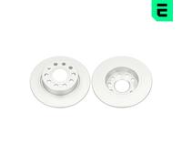 Optimal Bremsscheibe BS-8018C voll hinten rechts/links 253 mm für SKODA VW SEAT AUDI