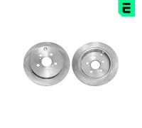 OPTIMAL 2x Bremsscheibe hinten Ø268.6 mm für Toyota Prius Liftback _W2_ 1.5