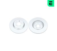 2x Bremsscheibe OPTIMAL BS-6410C 2 Bremsscheiben Hinterachse Hinten