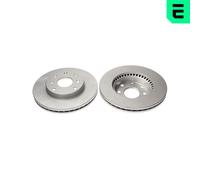 OPTIMAL Bremsscheibe vorne rechts links belüftet 256mm für DAEWOO CHEVROLET BS-8130C