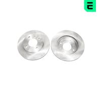 OPTIMAL 2x Bremsscheibe vorne Ø256 mm belüftet für Volvo V40 Kombi 645 1.8 VW