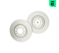 OPTIMAL 2x Bremsscheiben vorne belüftet beschichtet für Fiat 500X Alfa Romeo
