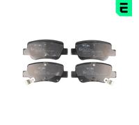 OPTIMAL Bremsbeläge Bremsbelegsatz hinten für Toyota Avensis Kombi