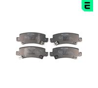 OPTIMAL Bremsbeläge Bremsbelegsatz hinten passend für Toyota Corolla