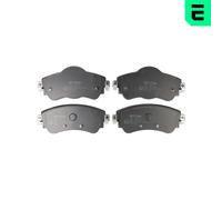 OPTIMAL Bremsbeläge BP-12667 Vorderachse für CITROËN C4 II Kasten/Schrägheck, DS4