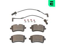OPTIMAL Bremsbelagsatz, Scheibenbremse hinten rechts links für Bremsscheiben Durchmesser-Ø330mm AUDI BP-12458