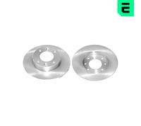 OPTIMAL Bremsscheibe bs6160c Hinterachse voll 247mm 9mm für Peugeot