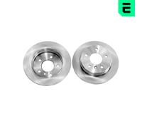 OPTIMAL Bremsscheibe hinten rechts links voll 258mm für MERCEDES-BENZ BS-7810C