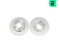 Optimal Bremsscheibe BS-8046C hinten rechts/links voll 245 mm für Audi – 2er-Set