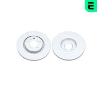 2x Bremsscheibe OPTIMAL BS-5460C passend für AUDI SEAT SKODA VW