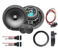 Option Lautsprecher 16,5cm kompatibel mit VW up! (Typ AA) - Plug & Play Lautsprecher - 2-Wege Komponenten-Lautsprecher
