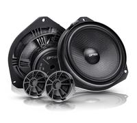 Option Lautsprechersystem 100% Plug & Play für Opel Astra H - 165mm 2-Wege Komponenten Lautsprecher, 50 Watt RMS, 4 Ohm, 90 dB Wirkungsgrad