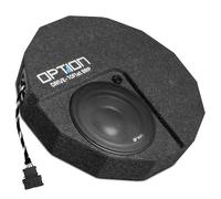 Option Subwoofer Kit kompatibel mit VW Tiguan III (3. Generation, Typ CT, Baujahr ab 2024, kompatibel mit H/K-Soundsystem ab Werk) - Plug & Play Reserverad-Subwoofer inkl. Anschluss-Adapter