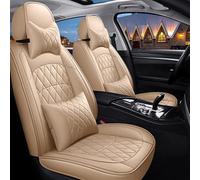 ORAWLE Sitzbezüge Auto Autositzbezüge Universal Set für Honda Insight 2010-2022 HR-V 2016-2022 Odyssey 2008-2022 Fit 2007-2020 Auto Zubehör: Beige
