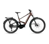 Orbea MUGA 20 - Cues Di2 Trekking E-Bike - 2026 - 29"/27.5" | Metallic Rust - Diamond Black (matt) L