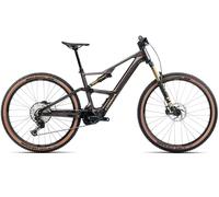 Orbea Rise SL M10 630Wh Cosmic Carbon View - Gold Sand 2025 XL