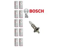 Original 10x Bosch Eco H1 12V 55W 448 P14.5S Halogen Scheinwerfer Birnen