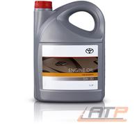 ORIGINAL 5 L TOYOTA MOTORÖL FUEL ECONOMY 5W30 ACEA A1/B1 A5/B5 API SL CF