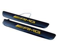 Original AMG Einstiegsleisten schwarz Mercedes vorne Beleuchtet CLS E-Klasse 213