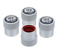 Original AMG Ventilzierkappen satin-silber Set 4-Teilig Mercedes-Benz NEU