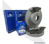 ATE Bremsscheibe 24011301671 voll 260mm 13mm für BMW