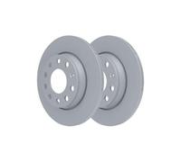 Original ATE Bremsenset Bremsscheiben Ø255 voll Bremsbeläge Ceramic hinten Audi