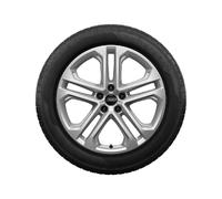 Original Audi Q5 GU Winterkompletträder 19 Zoll silber 235/55 R19 105H Michelin