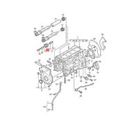 Original AUDI VW SKODA SEAT A1 A3 Cabriolet Kettenrad 06K103319A
